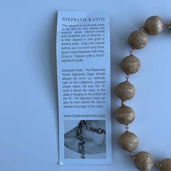 Stephanie Kantis Gold Statement Necklace - Picture 3 of 5